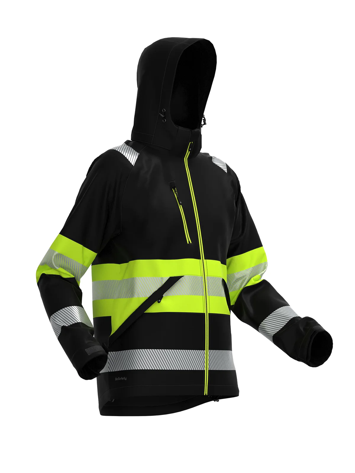 Softshell јакна VALENCIA Hi-vis Class 1 – прикажи 2