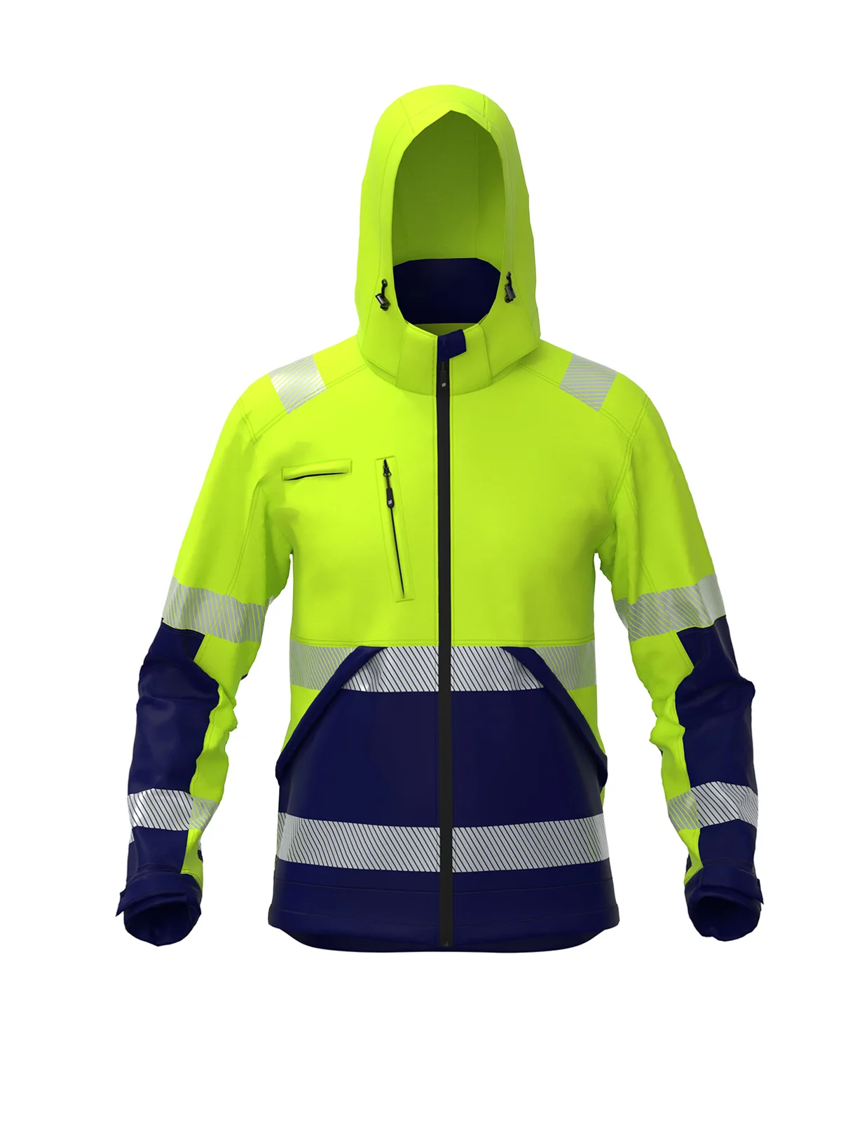 Softshell јакна VALENCIA Hi-vis Class 2 – прикажи 6