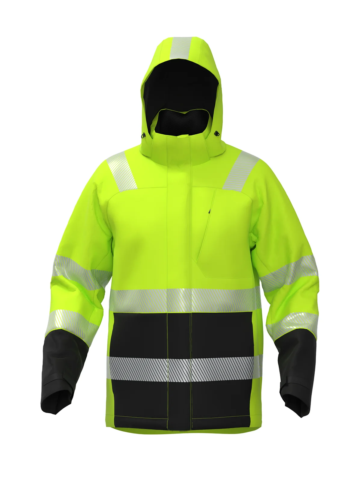 Winter jacket LIMA Hi-vis Class 3 with SORONA