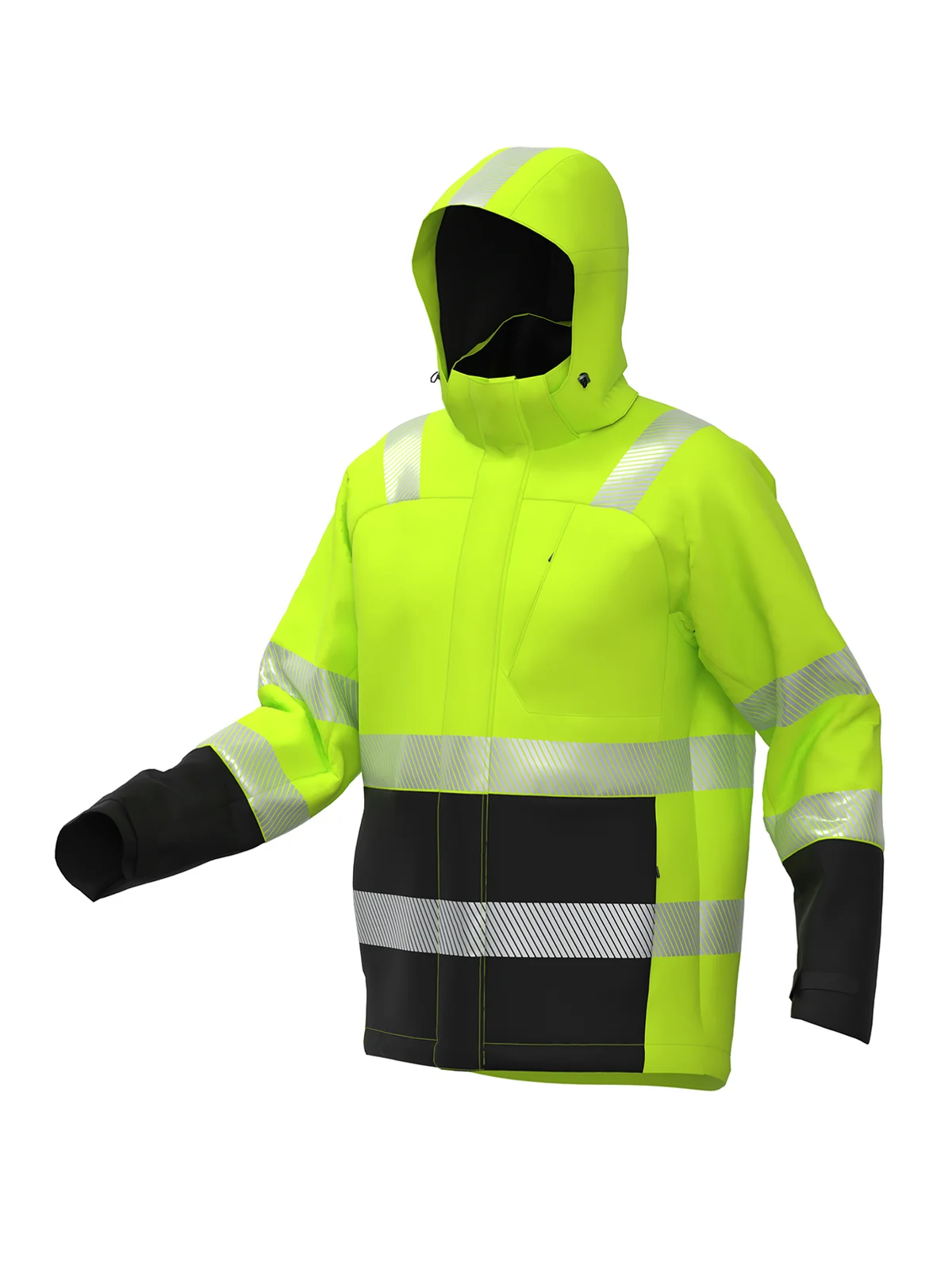 Zimska jakna LIMA Hi-vis Class 3 sa SORONA – prikaži 2