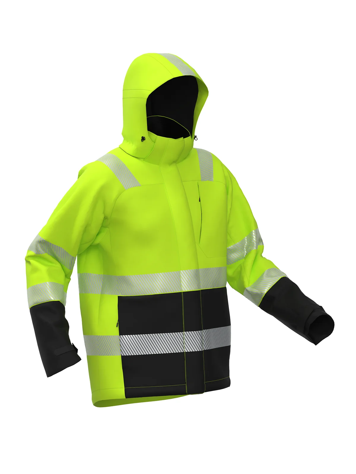 Zimska jakna LIMA Hi-vis Class 3 sa SORONA – prikaži 3