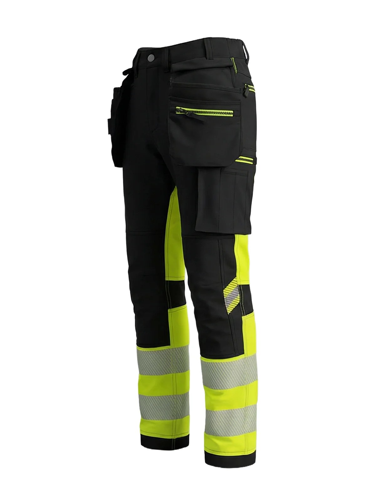 Растезљиве панталоне 4-way stretch TENSION PRO Hi-vis Class 1 – прикажи 3