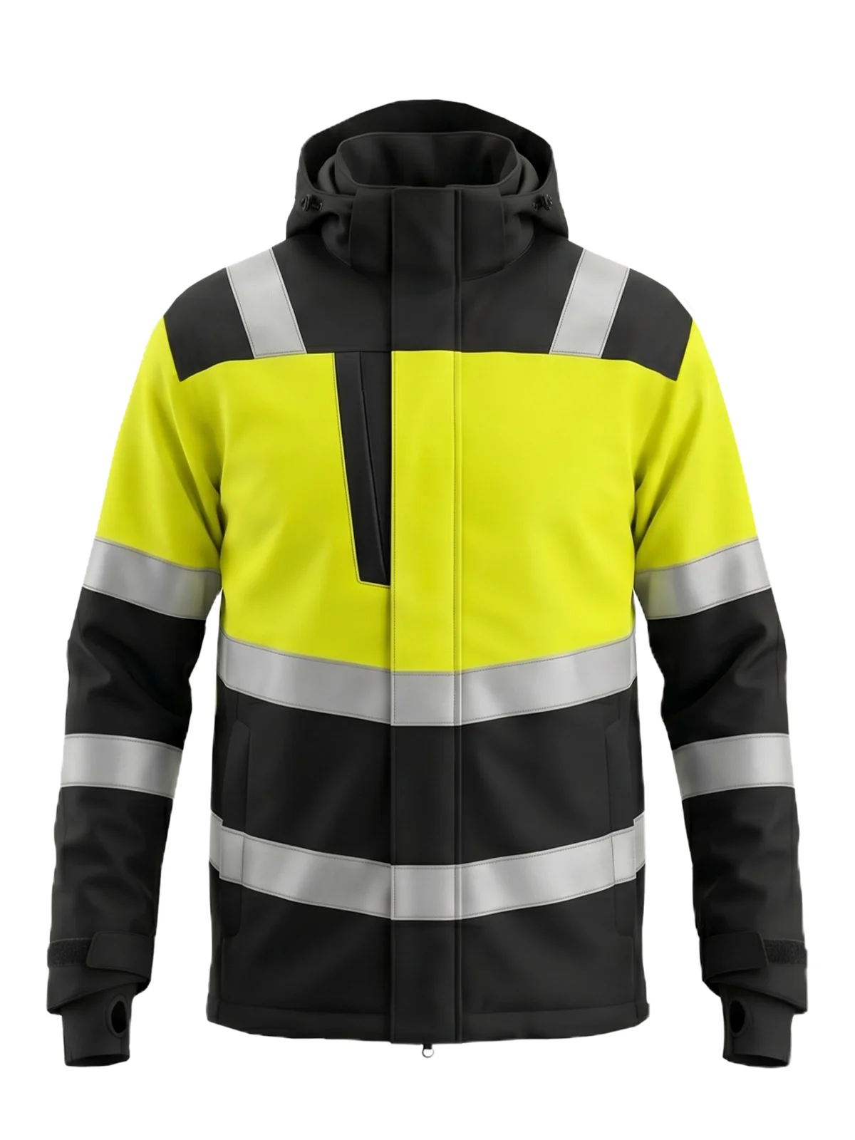 Winter jacket LIMAPLUS Hi-Vis Class 1 with SORONA