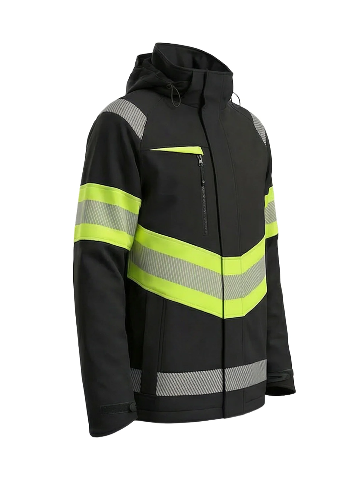 Winter Softshell Jacket ATLANTA Hi-vis Class 1 – view 2