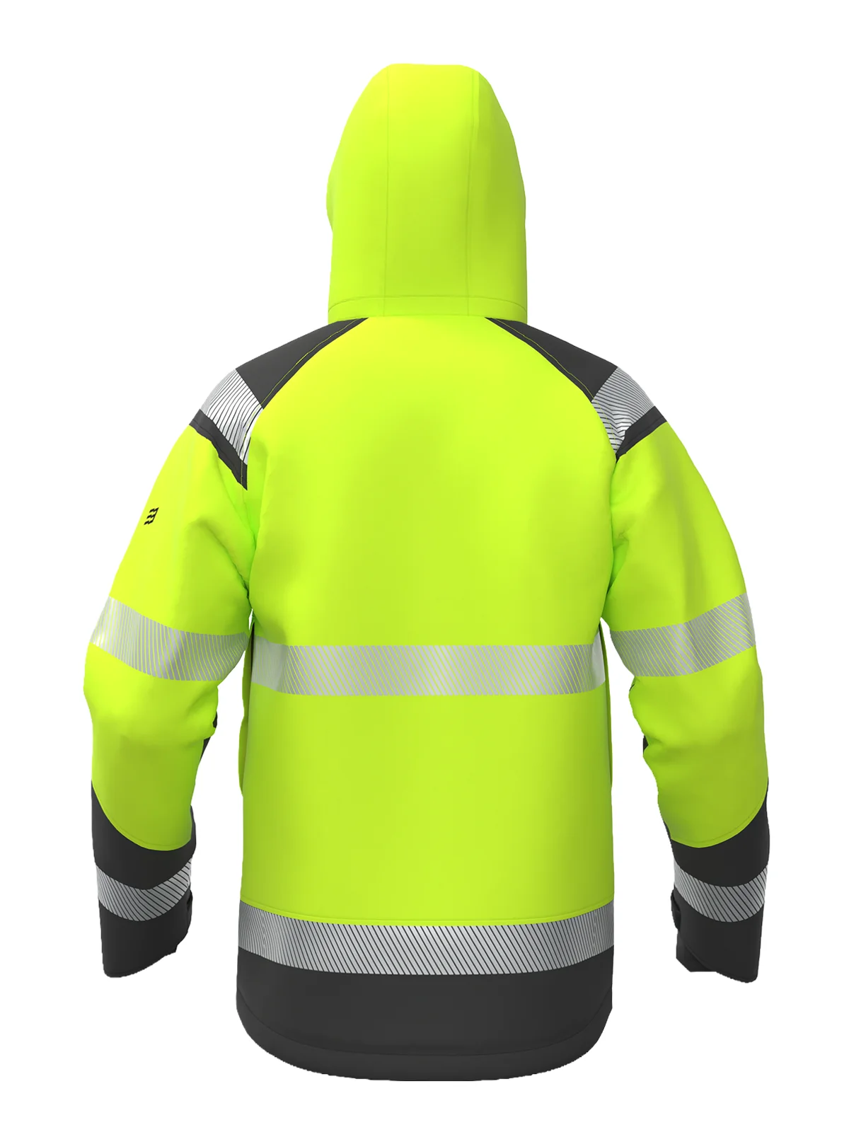 Зимска softshell јакна ATLANTA Hi-vis Class 2 – прикажи 4