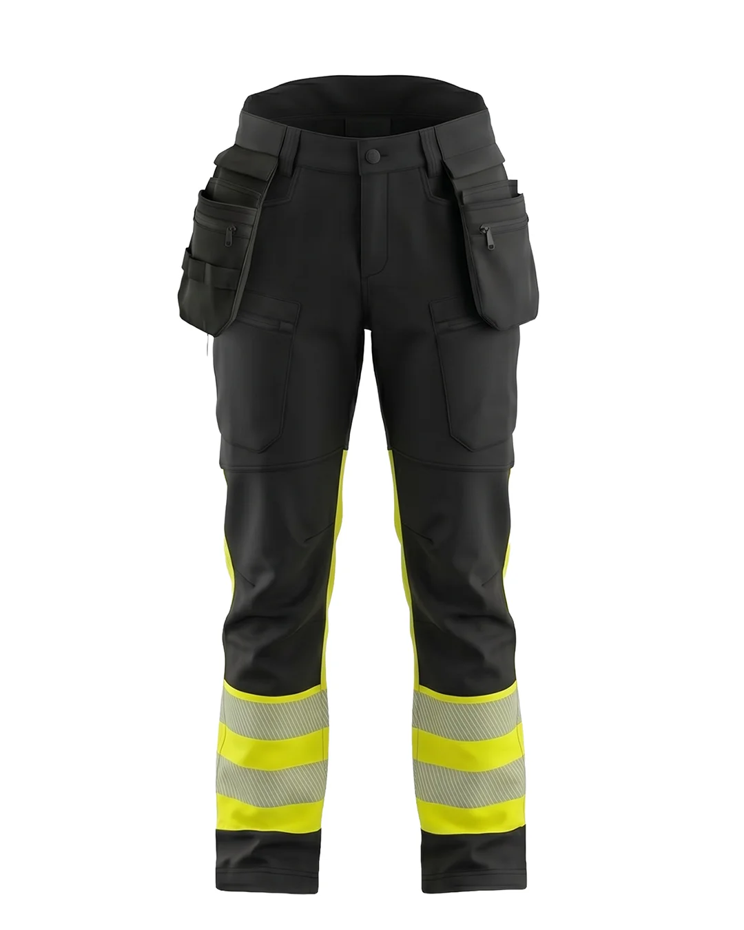 Zimske softshell pantalone CARGOPLUS Hi-vis Class 1 – prikaži 1