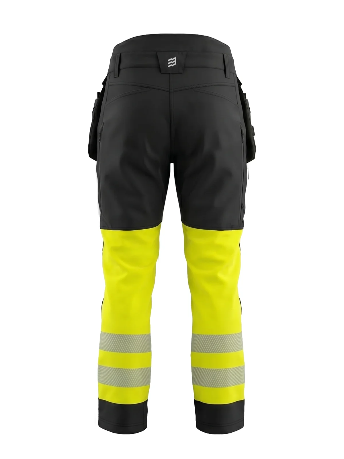 Zimske softshell pantalone CARGOPLUS Hi-vis Class 1 – prikaži 4