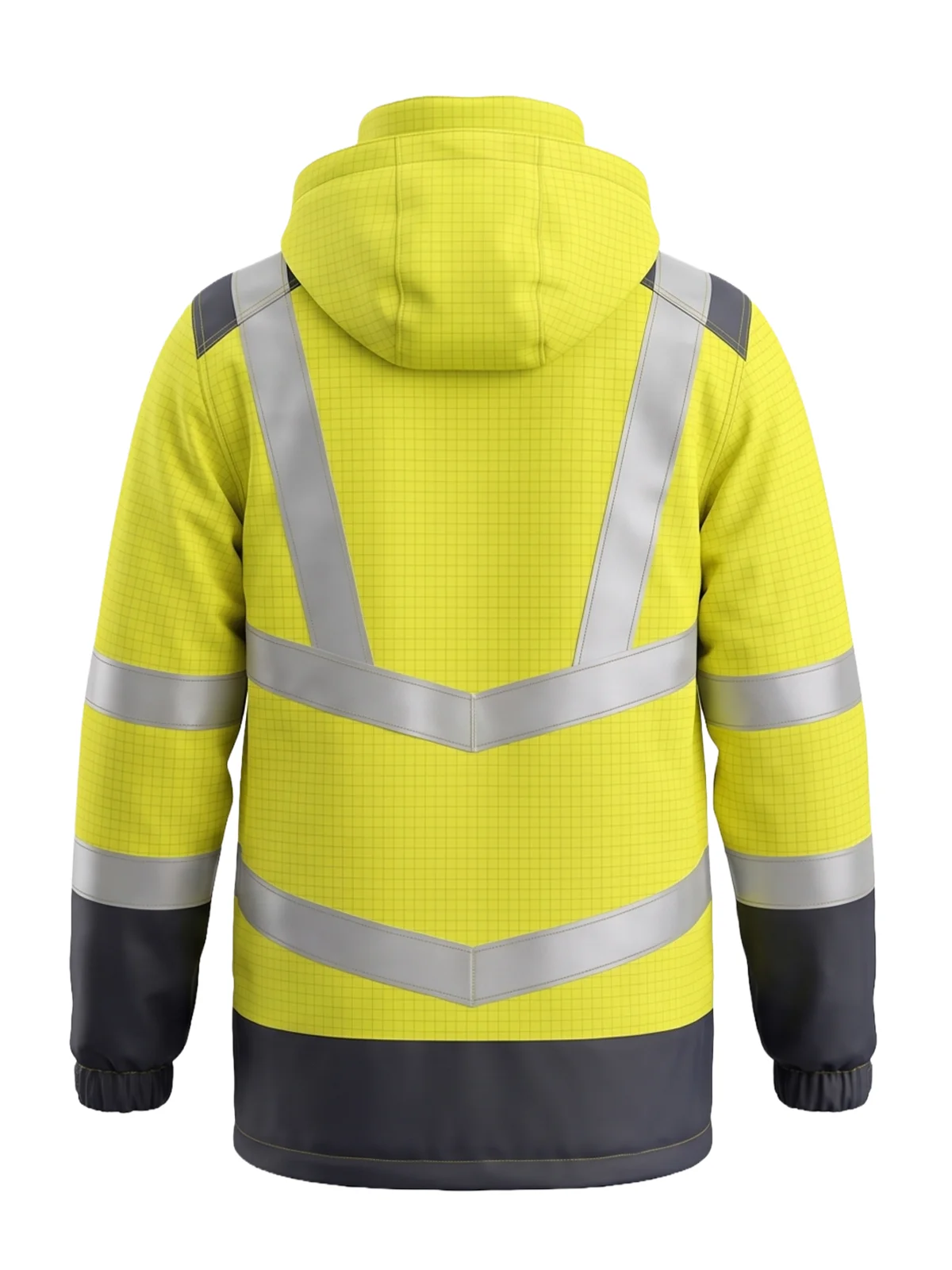 Антистатичка зимска јакна MULTISAFE III цат. Hi-vis Class 3 – прикажи 4