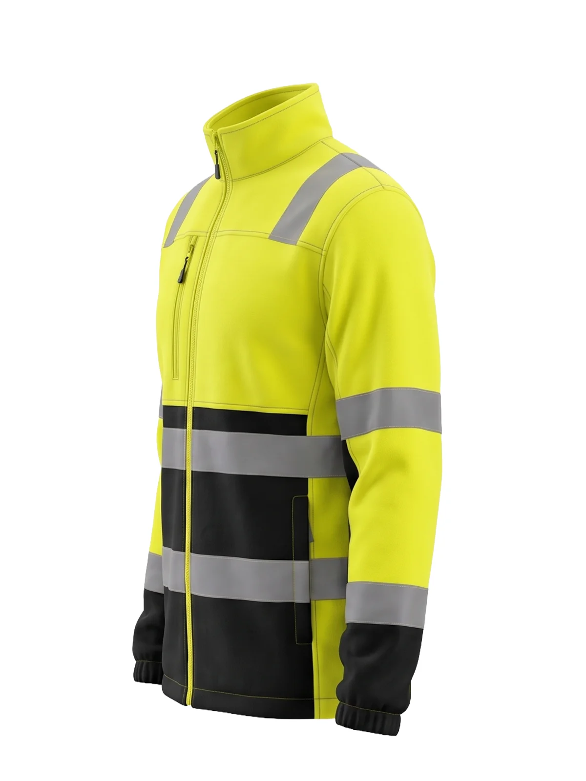 Флис јакна FLEECE FIT Hi-vis Class 2 – прикажи 3