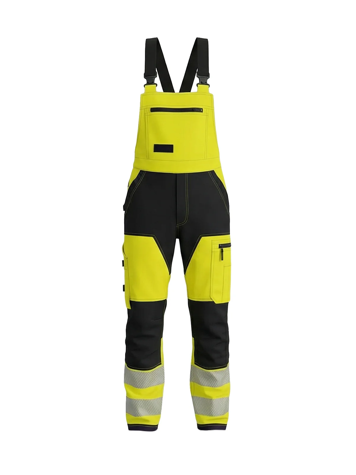 Pantalone sa naramenicama sa elastičnim detaljima MASHUP Hi-vis Class 2