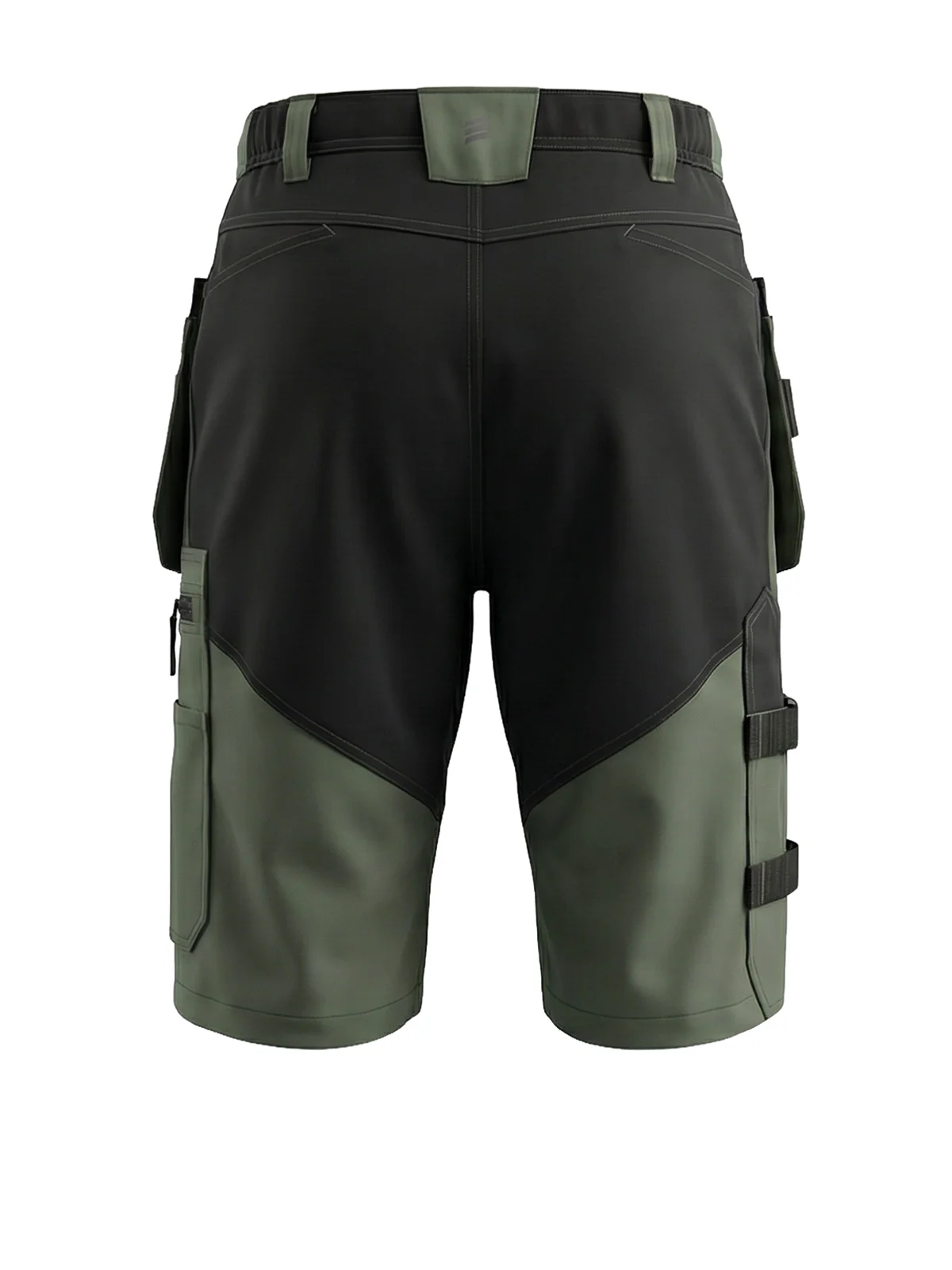 Shorts MASHUPPLUS with stretchy details and hanging pockets – view 4
