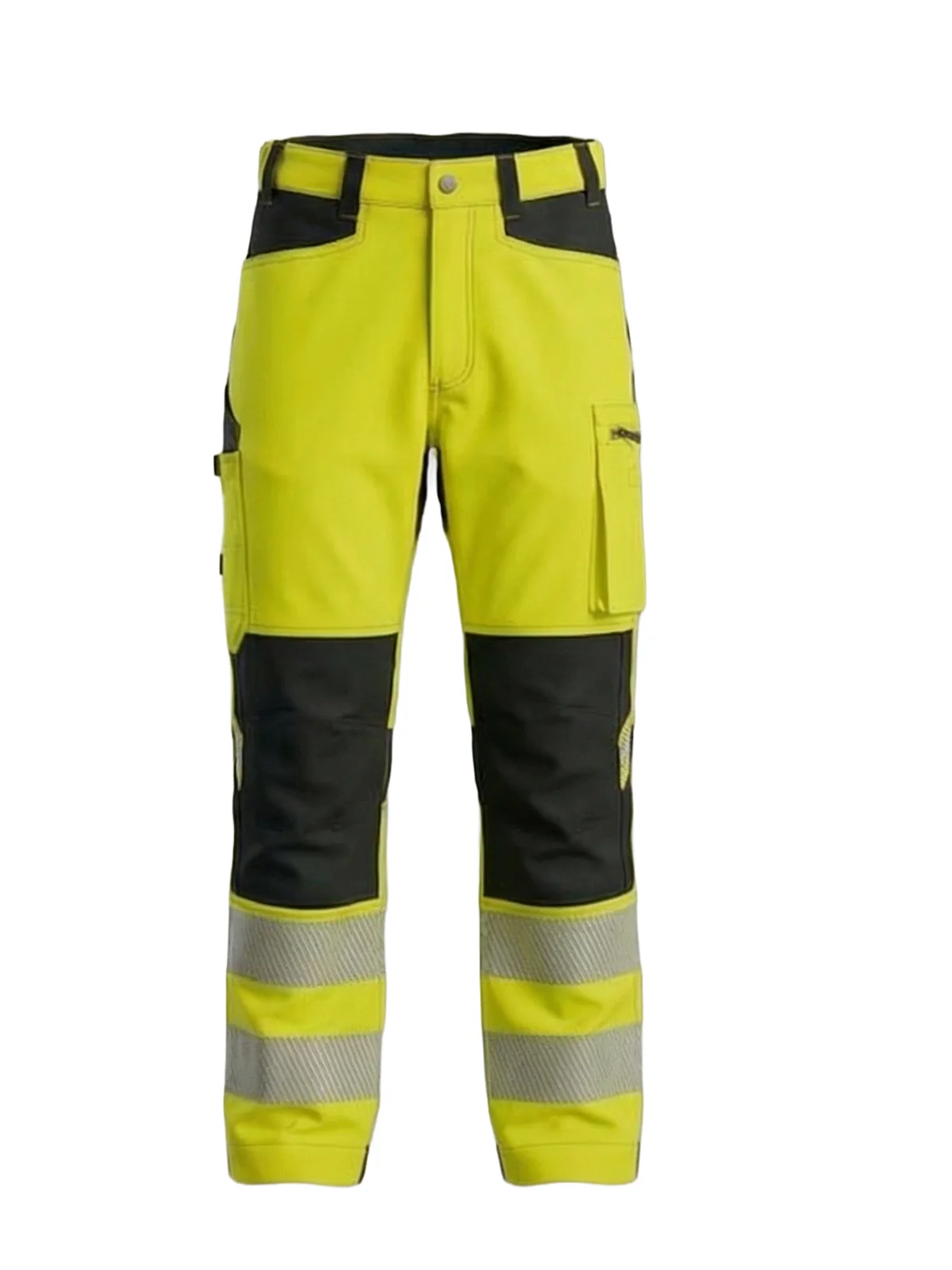 4-way stretch TENSION Hi-vis Class 2 trousers