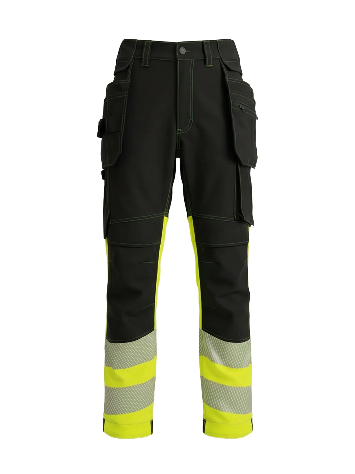 Растезљиве памучне панталоне COMBO PLUS Hi-vis Class 1 – прикажи 5