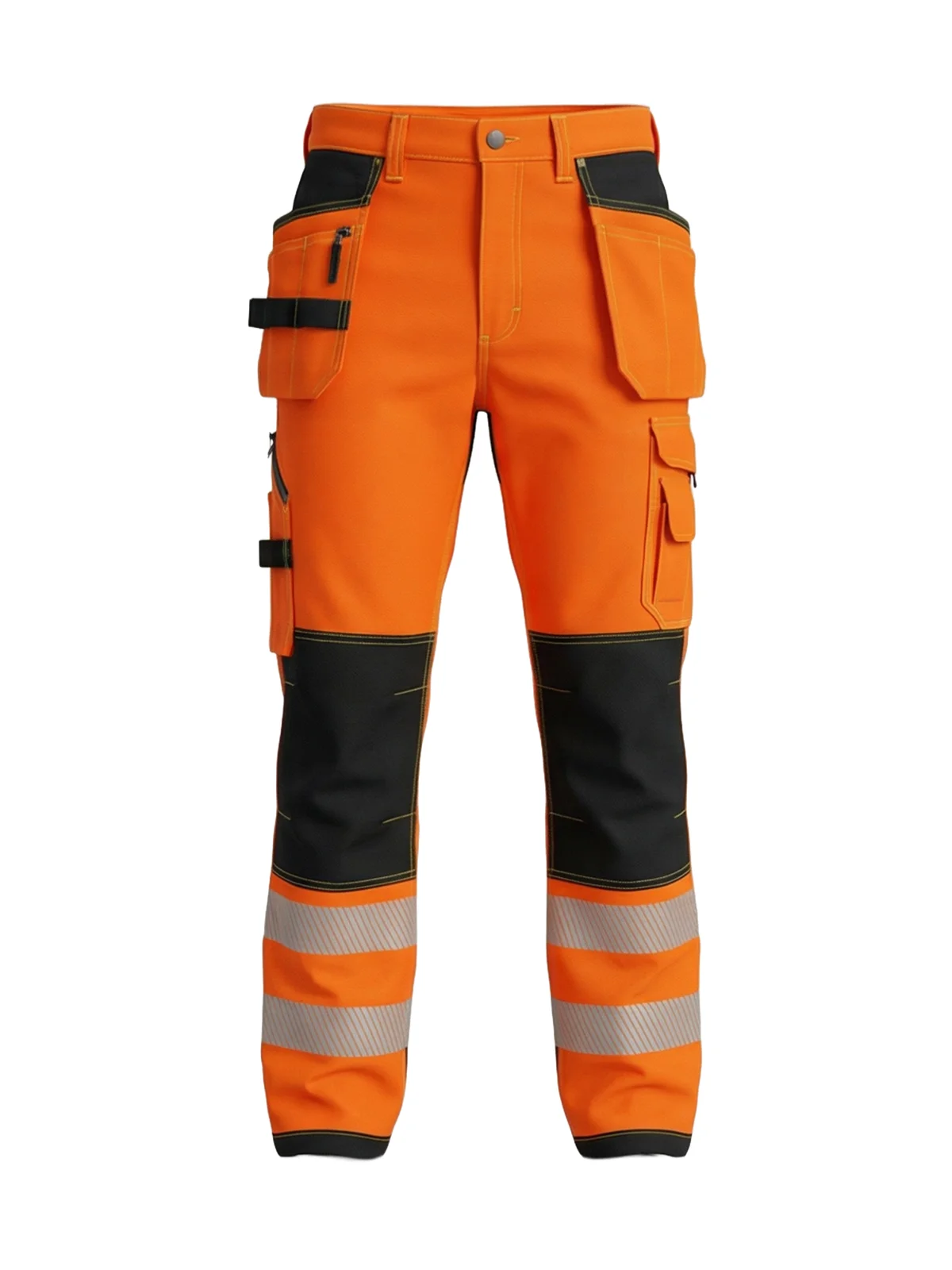 Rastezljive pantalone sa pamukom COMBO PLUS Hi-vis Class 2