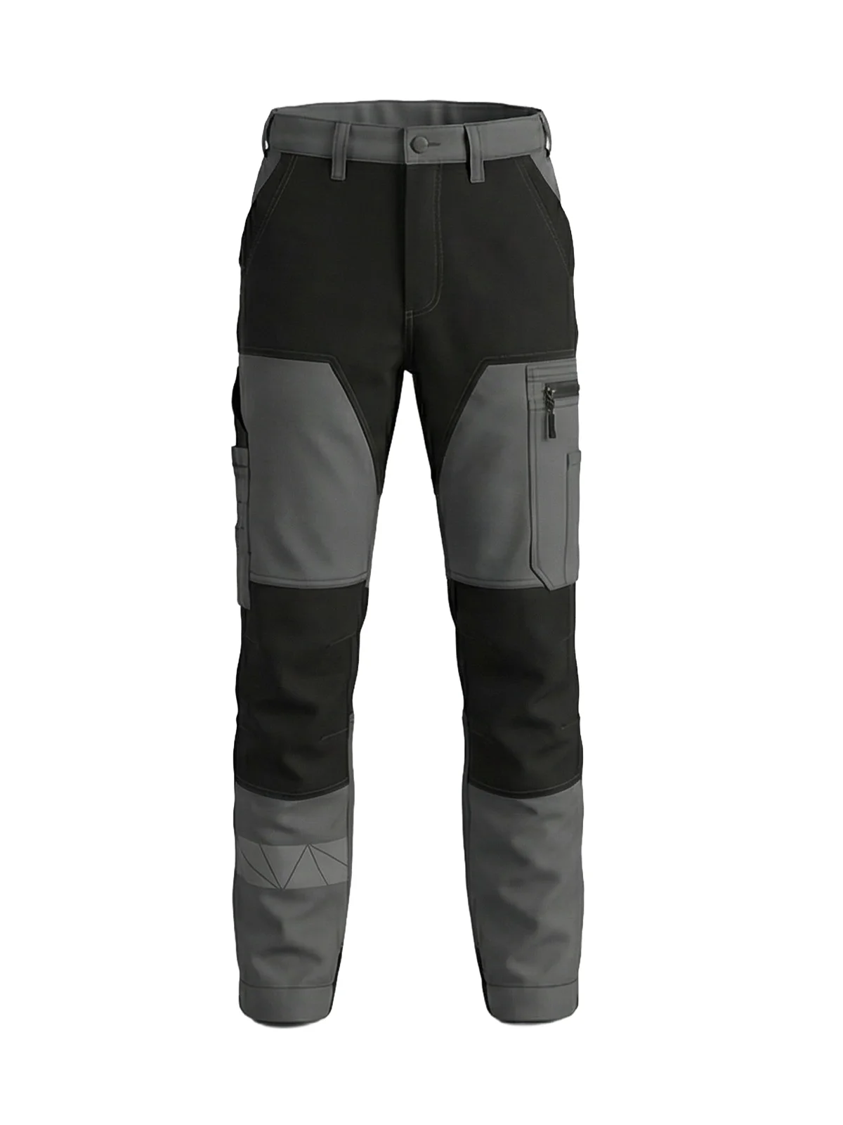 Trousers with stretchy details FUSION