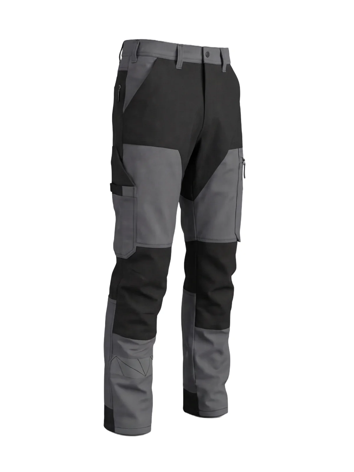 Trousers with stretchy details MASHUP – view 3