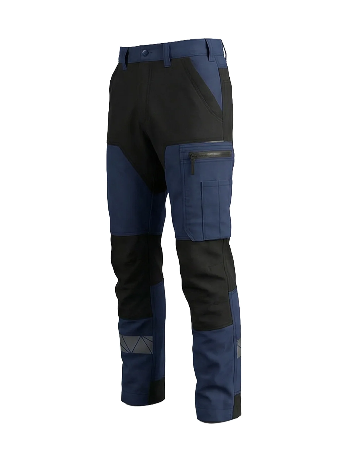 Trousers with stretchy details MASHUP – view 6