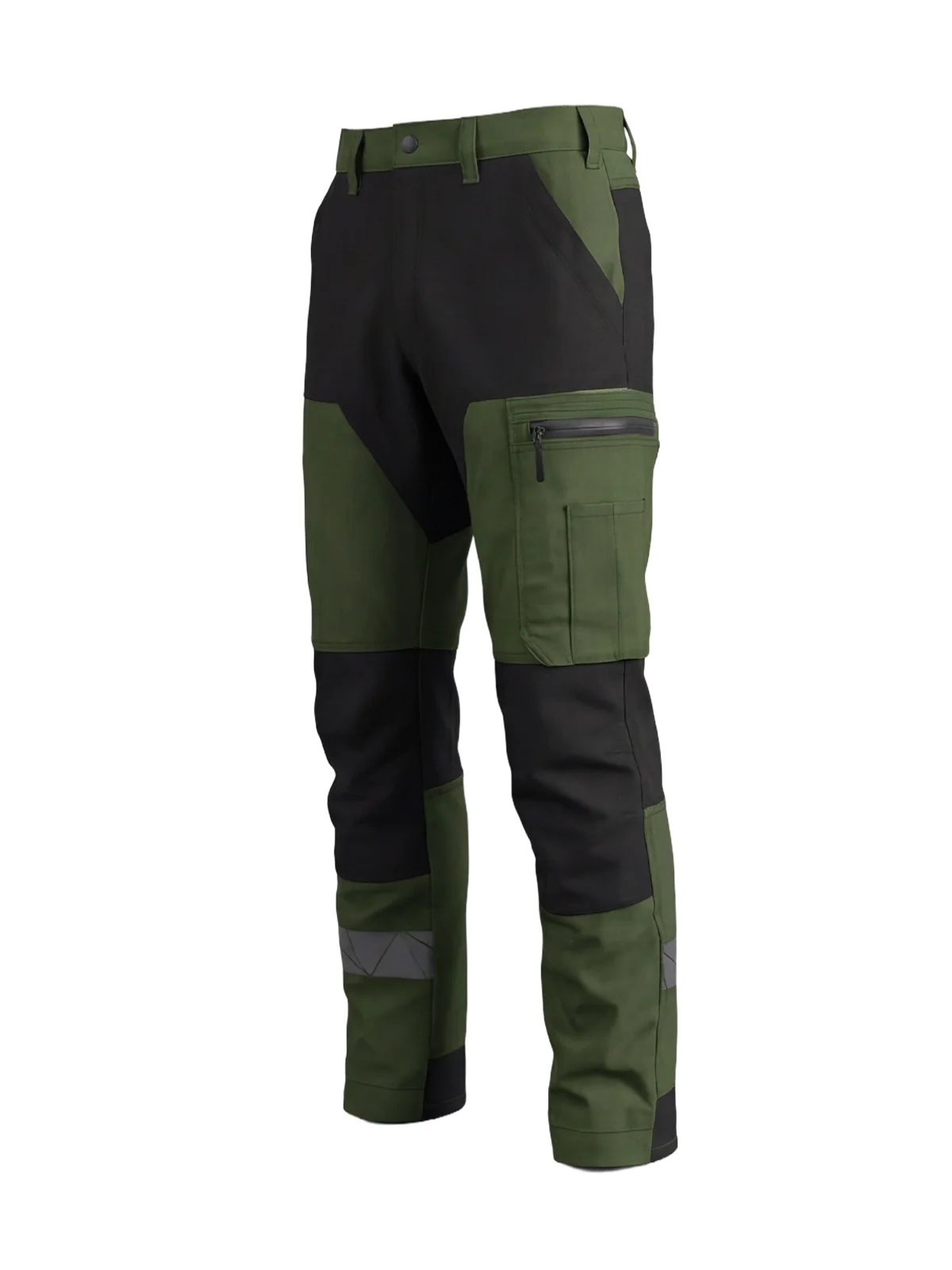 Trousers with stretchy details MASHUP – view 10